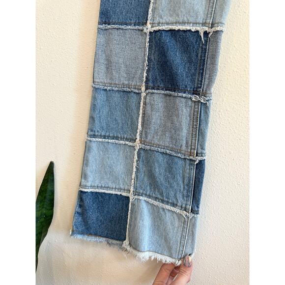 Y2K No Boundaries Patchwork Jeans size 13 - Picture 16 of 16